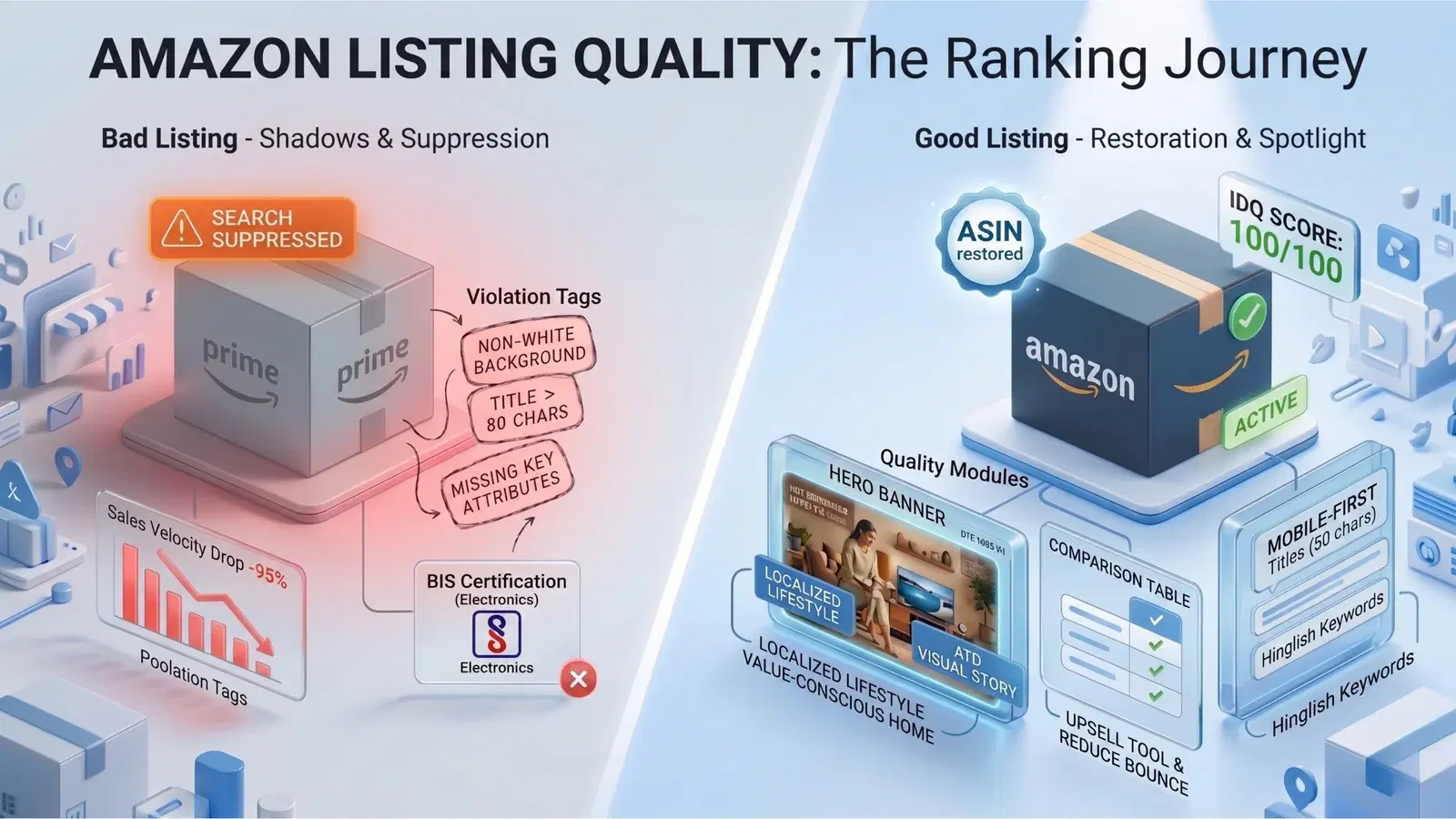 ASIN Suppression and Your Amazon Business India: What It Costs You and How to Stay Protected
